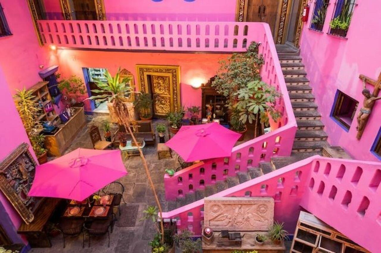 Meson Sacristia De La Compania Hotel Boutique Puebla Ngoại thất bức ảnh