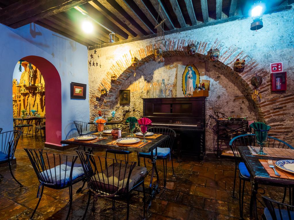 Meson Sacristia De La Compania Hotel Boutique Puebla Ngoại thất bức ảnh