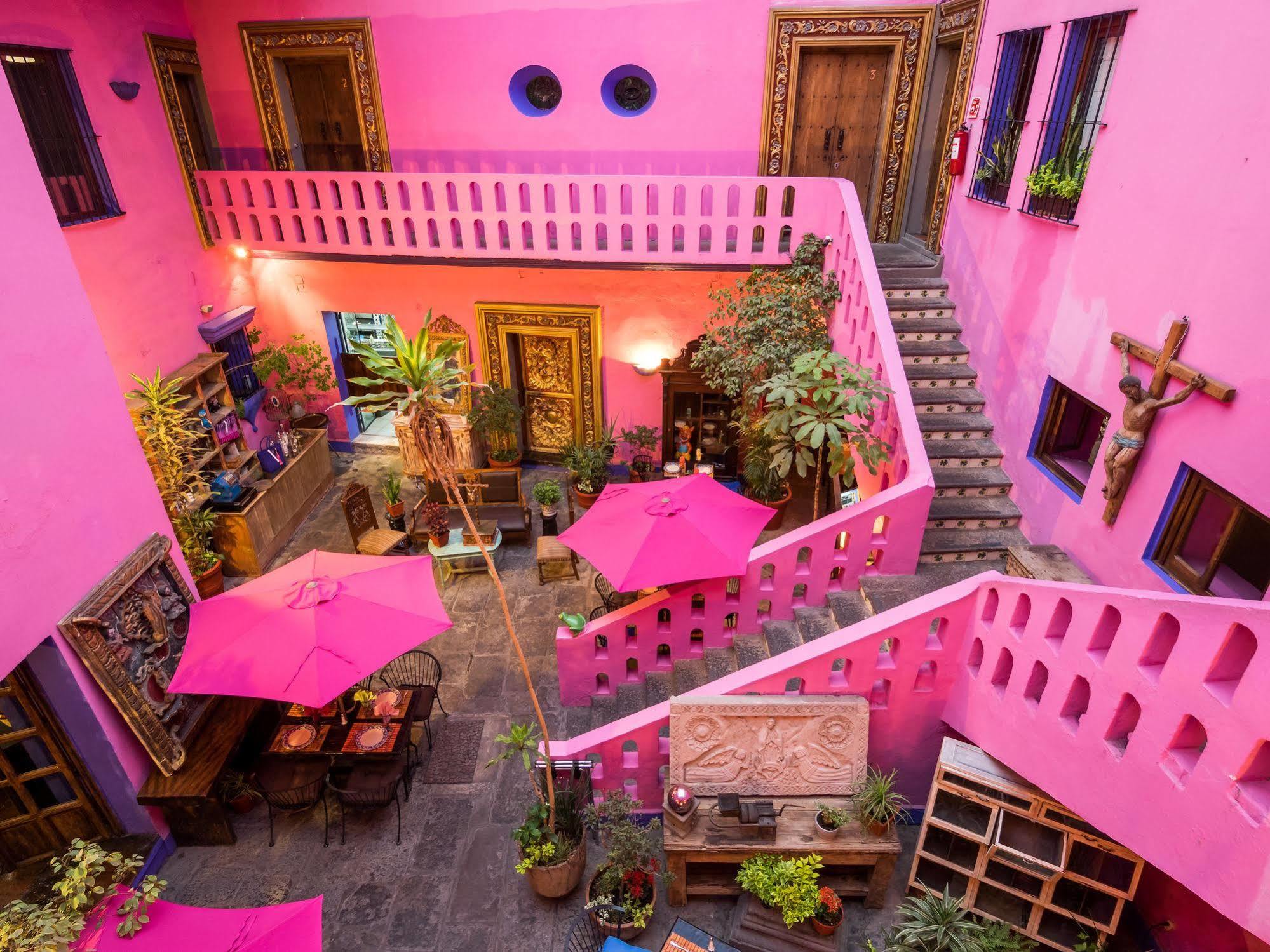 Meson Sacristia De La Compania Hotel Boutique Puebla Ngoại thất bức ảnh