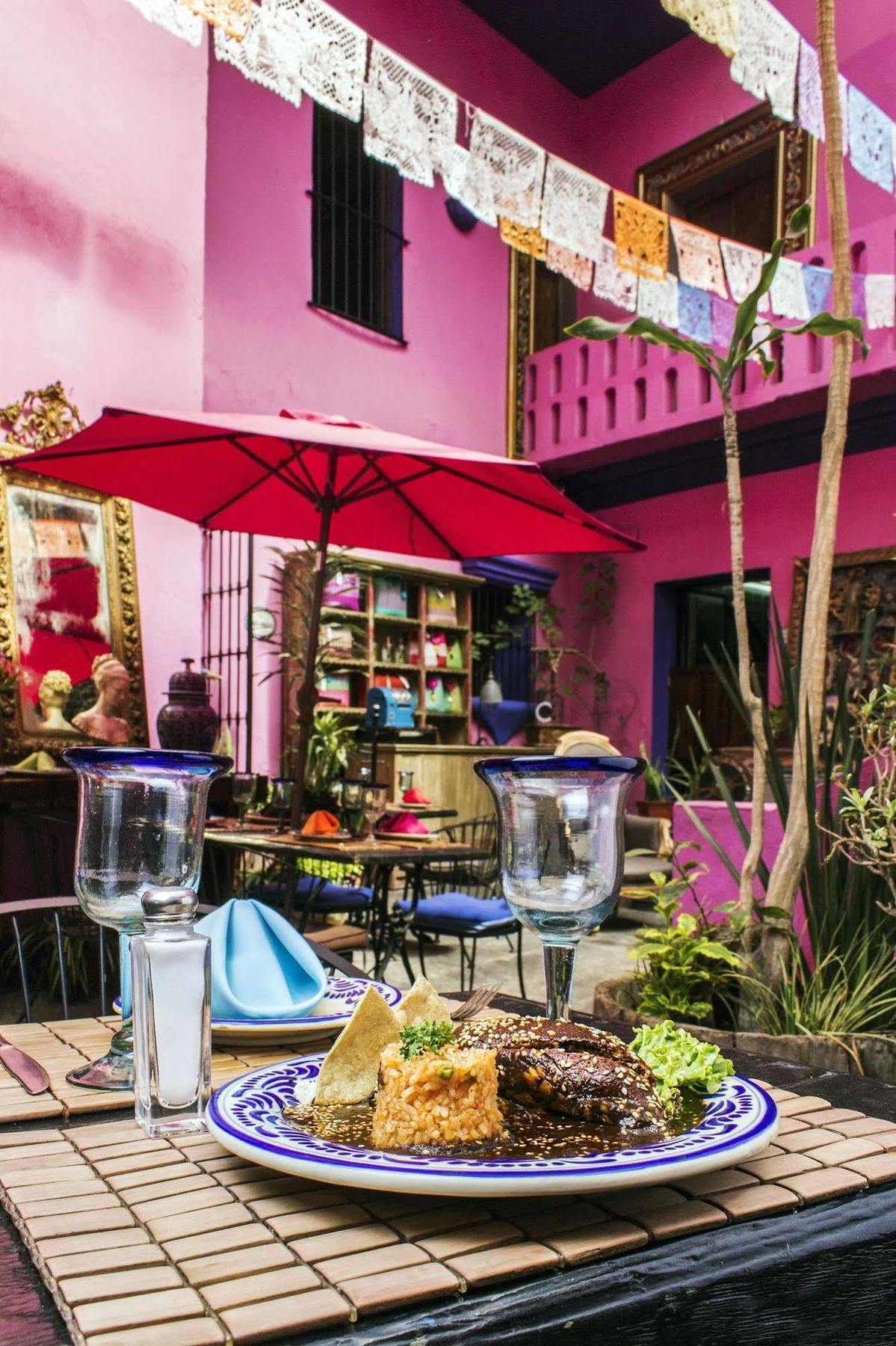 Meson Sacristia De La Compania Hotel Boutique Puebla Ngoại thất bức ảnh