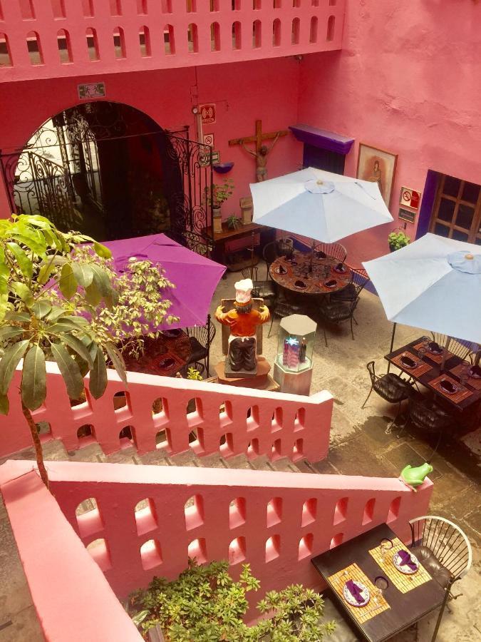 Meson Sacristia De La Compania Hotel Boutique Puebla Ngoại thất bức ảnh